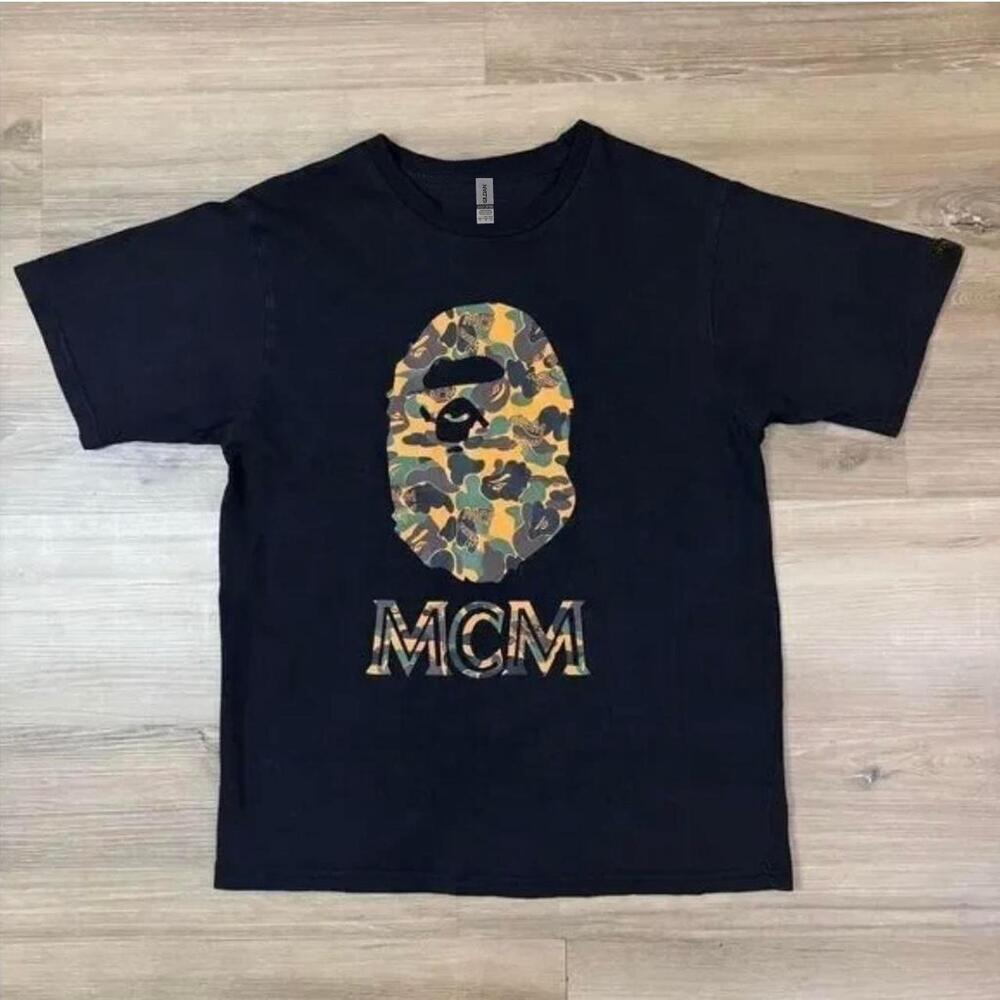 Bape Camo Baby Milo Black Tee